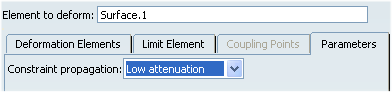 Deforming Elements According to Shape Morphing